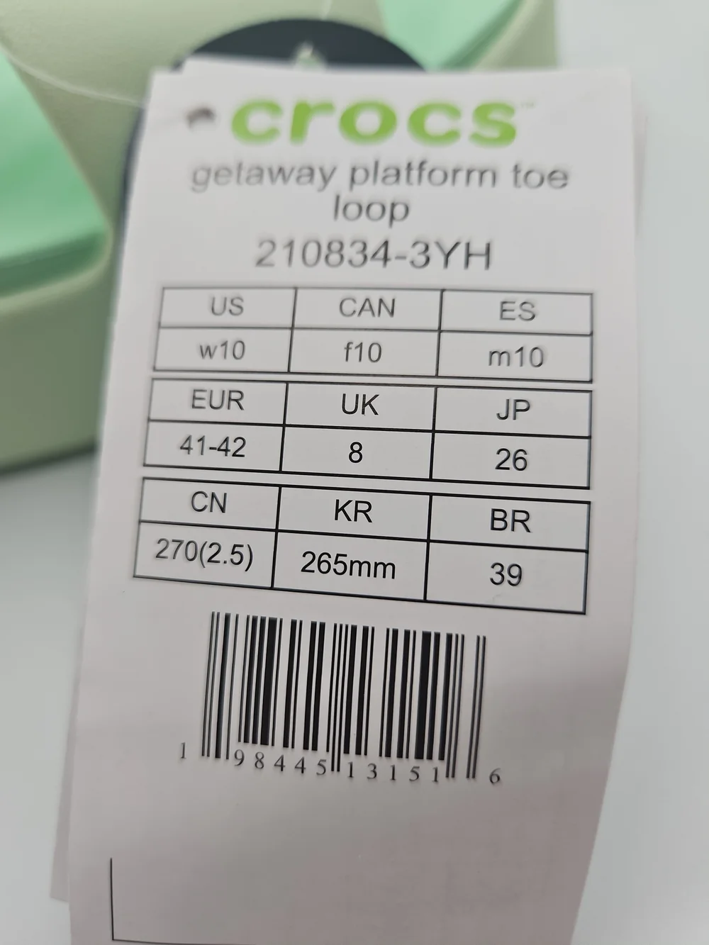 CROCS comfortable platform